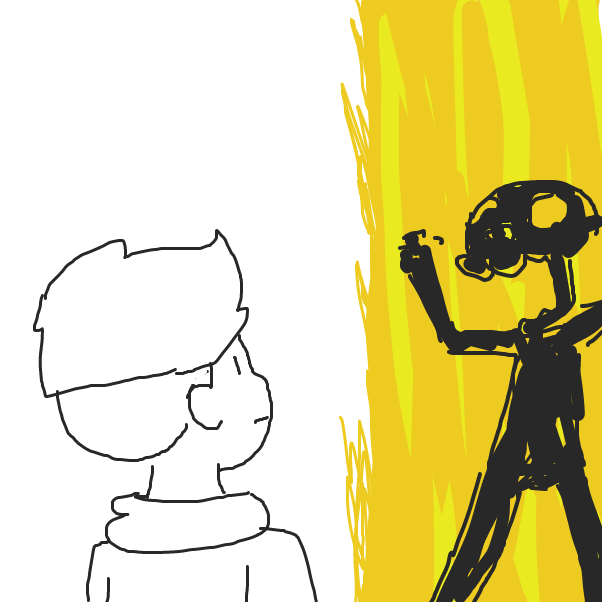  - Online Drawing Game Comic Strip Panel by Derren