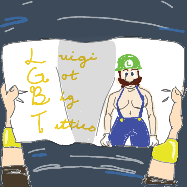 the true meaning of lgbt - Online Drawing Game Comic Strip Panel by ironically horny