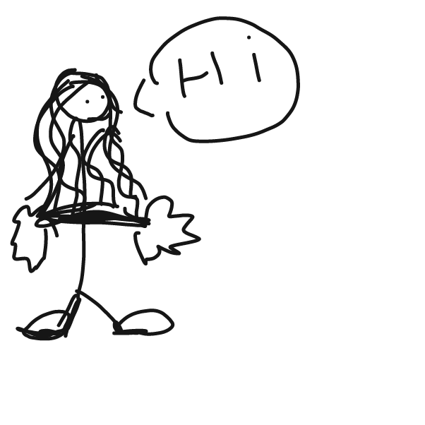 Drawing in luelle  by luelle