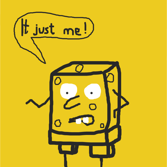 Drawing in patrick by Calum