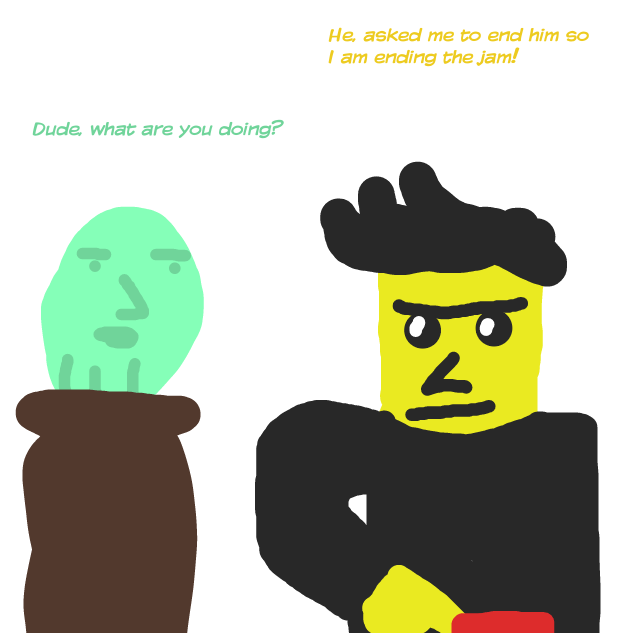  - Online Drawing Game Comic Strip Panel by Mr. Mint