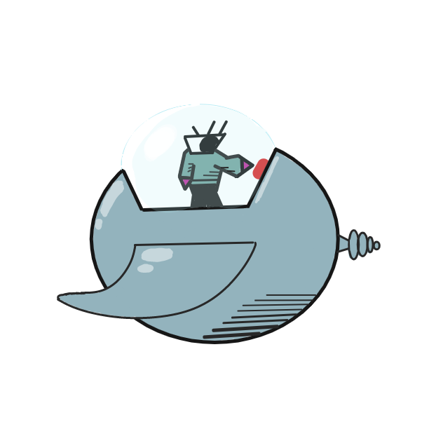 Pew pew - Online Drawing Game Comic Strip Panel by Wizard Croissant