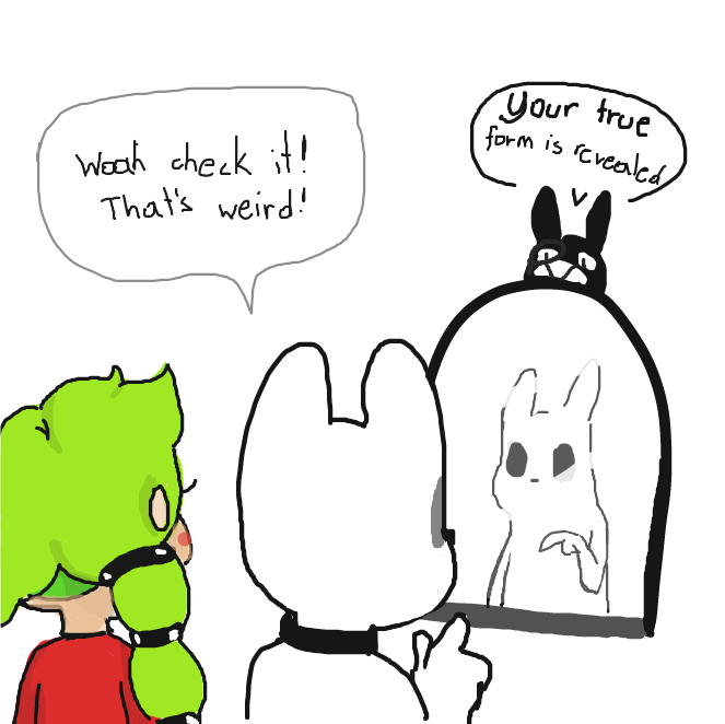 That's some sort of way how the actual slug cat looks like. - Online Drawing Game Comic Strip Panel by Sluggishfella