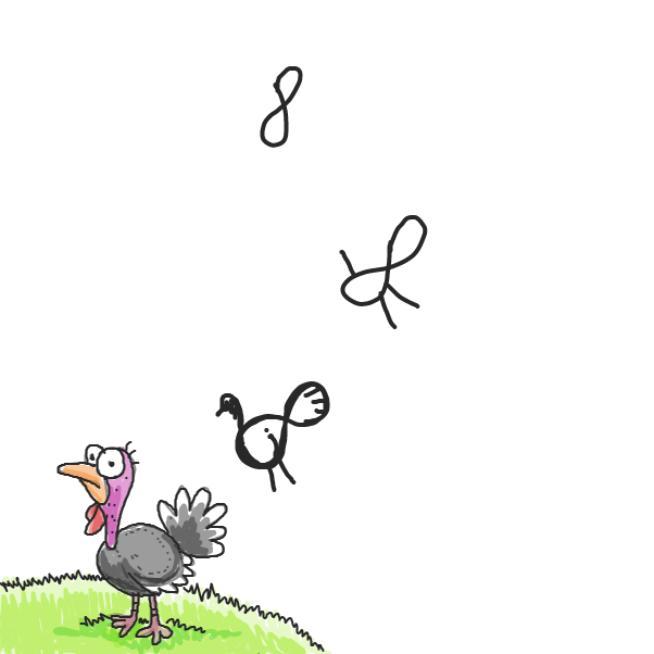 Drawing in 8 by chin