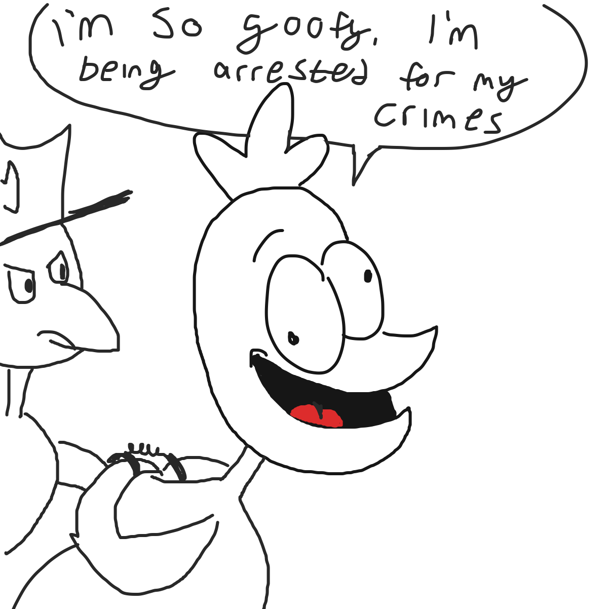  - Online Drawing Game Comic Strip Panel by CherryFlavored