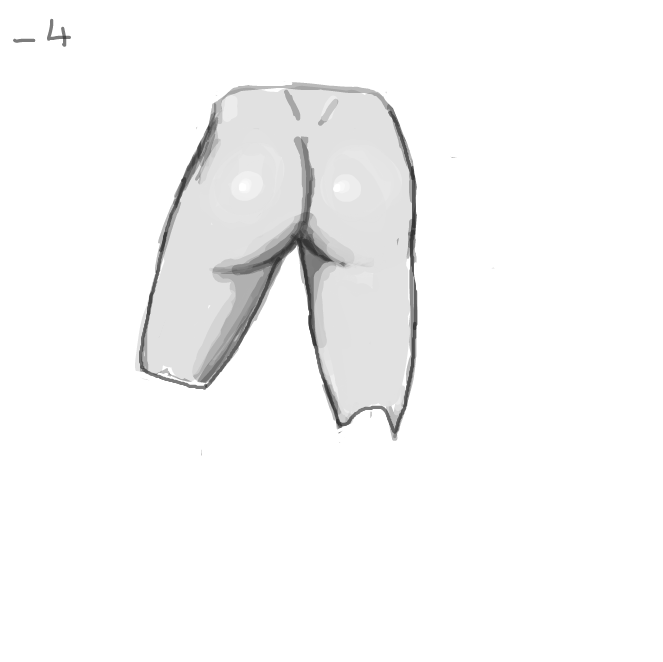 Drawing in Random Butt Refrance Sheet by Karosh