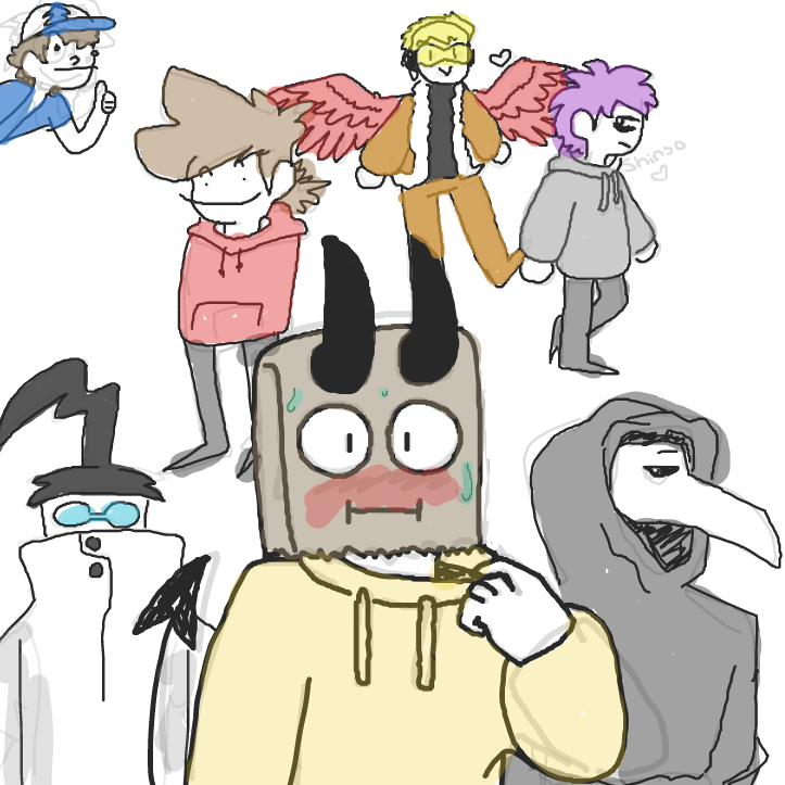 Drawing in Draw your Childhood Tv/videogame/Etc. crush by wrecktangle