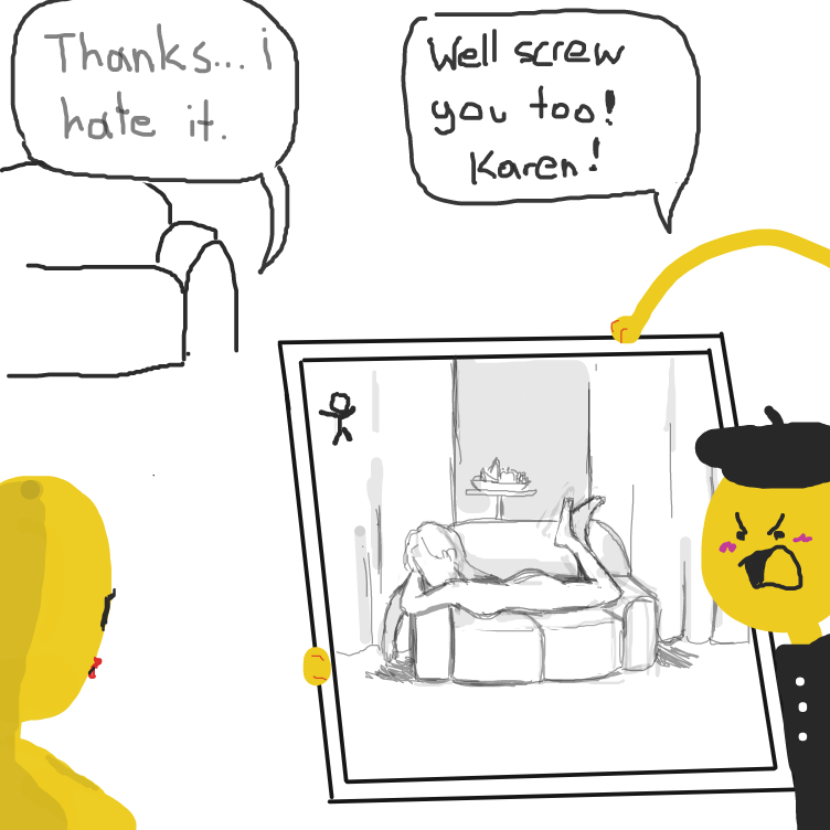  - Online Drawing Game Comic Strip Panel by Sluggishfella