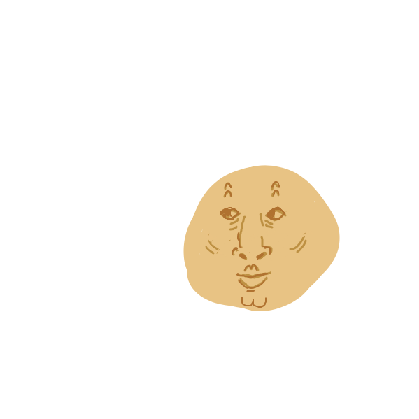 He grows a face - Online Drawing Game Comic Strip Panel by daisy key chain