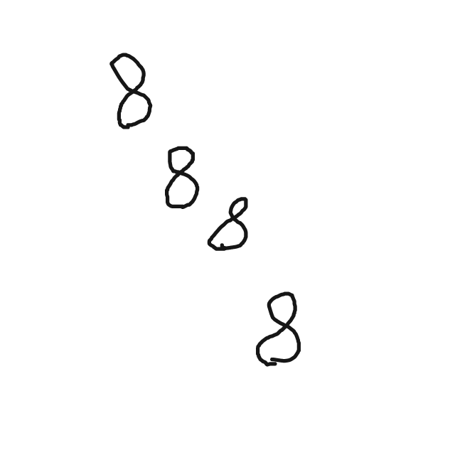 Drawing in 8 by Mr. Mint