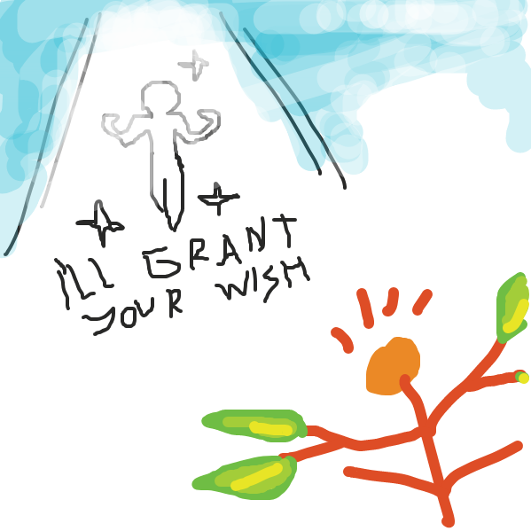 Drawing in Plant  by snakehead iman