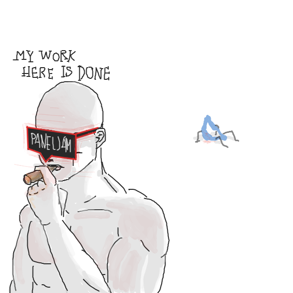  - Online Drawing Game Comic Strip Panel by Robro