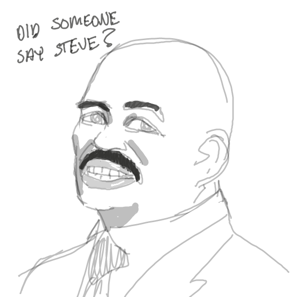 > steve harvey - Online Drawing Game Comic Strip Panel by ironically horny