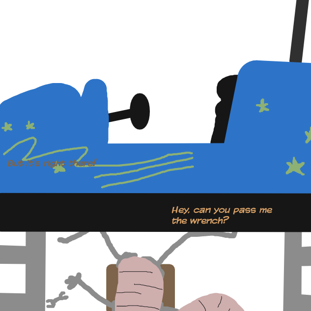 Drawing in Citizen Earthworm Old Schooling by Mr. Mint