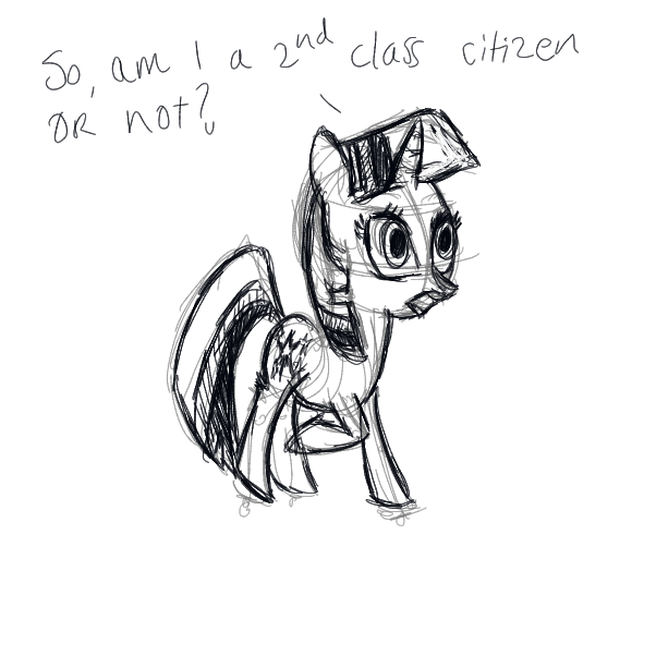 Drawing in Kidding Around Enter by Sunset Shimmer