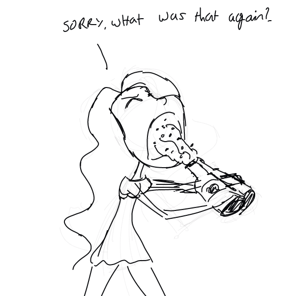 Drawing in Housewife by Sunset Shimmer