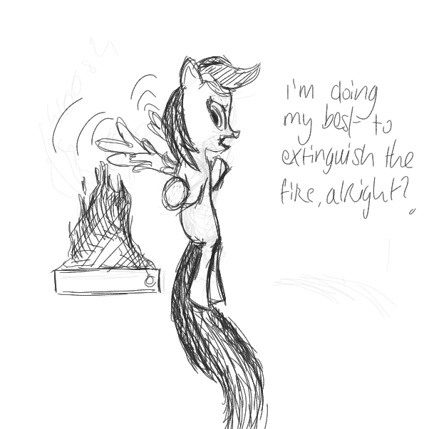 Drawing in console sounds 2 by Sunset Shimmer