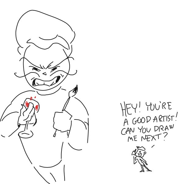  - Online Drawing Game Comic Strip Panel by Sasha_Cakes