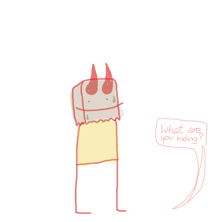 Liked webcomic What do you think is under my bag?