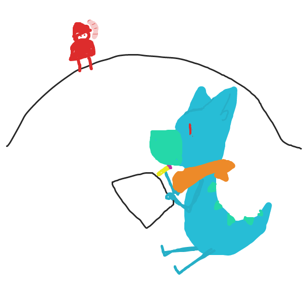  - Online Drawing Game Comic Strip Panel by Derren