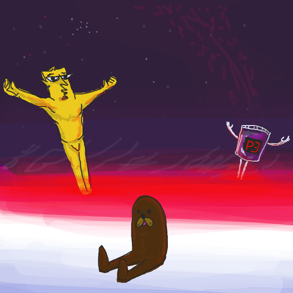 feels good - Online Drawing Game Comic Strip Panel by Robro