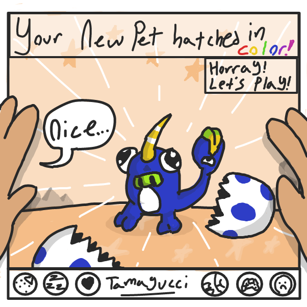 Play with your pet! - Online Drawing Game Comic Strip Panel by xavvypls