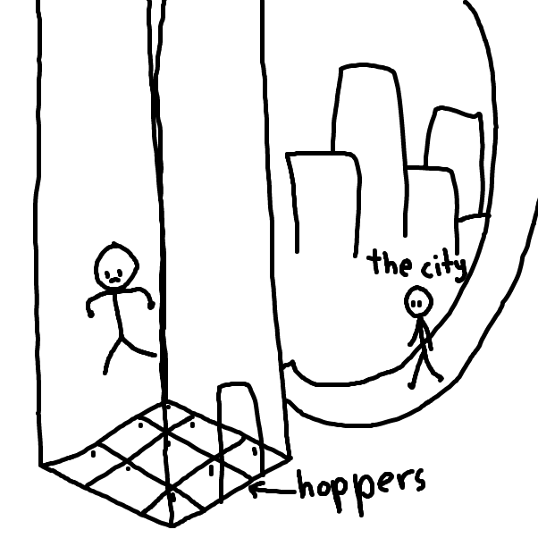 Drawing in Plans for a 2b2t base by ItzAki