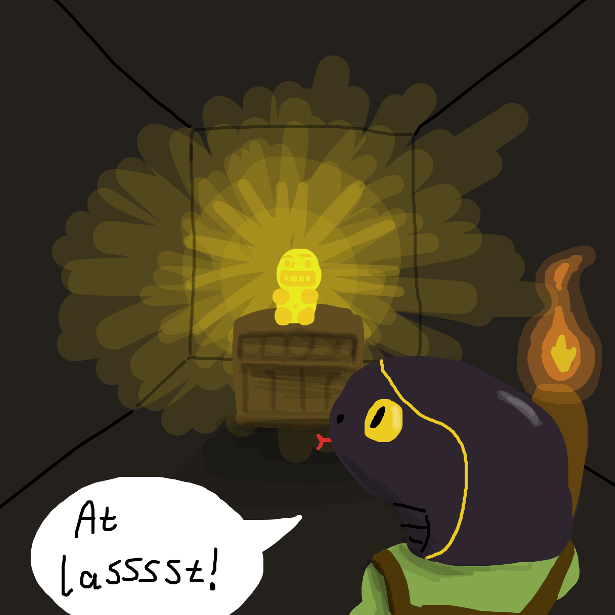  - Online Drawing Game Comic Strip Panel by CherryFlavored