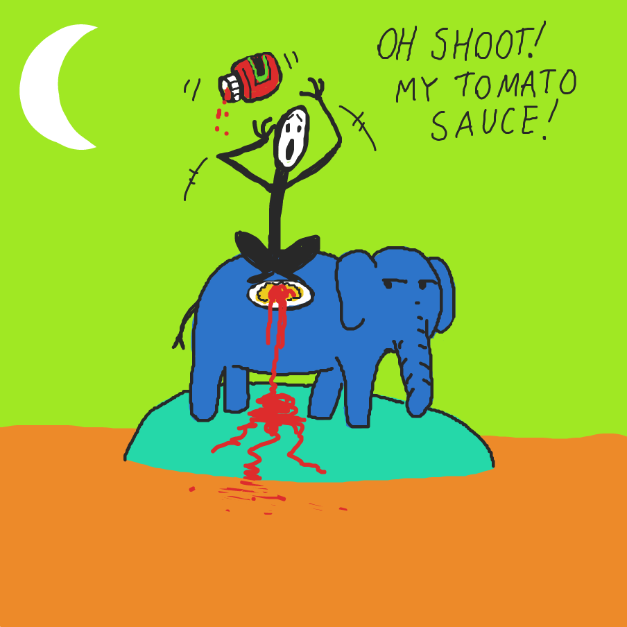 Drawing in bus stop by chin