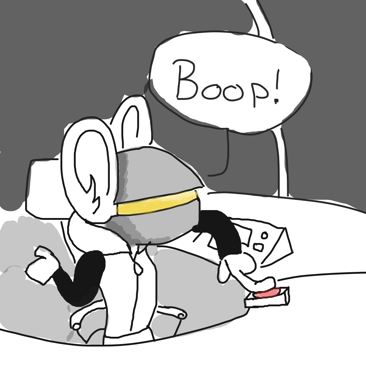  - Online Drawing Game Comic Strip Panel by CherryFlavored