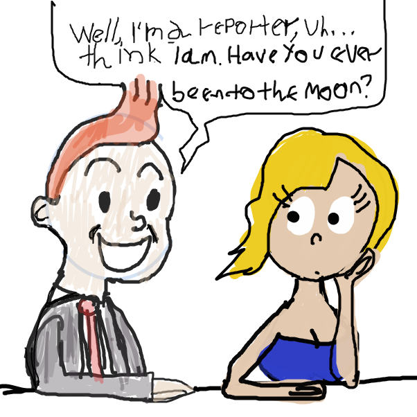 Liked webcomic Tintin on a blind date