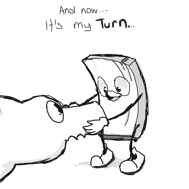 But how will saw a plank a sawfish? - Online Drawing Game Comic Strip Panel by Sluggishfella