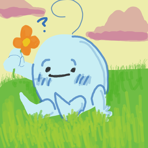 Drawing in Title by Zacharieribbit