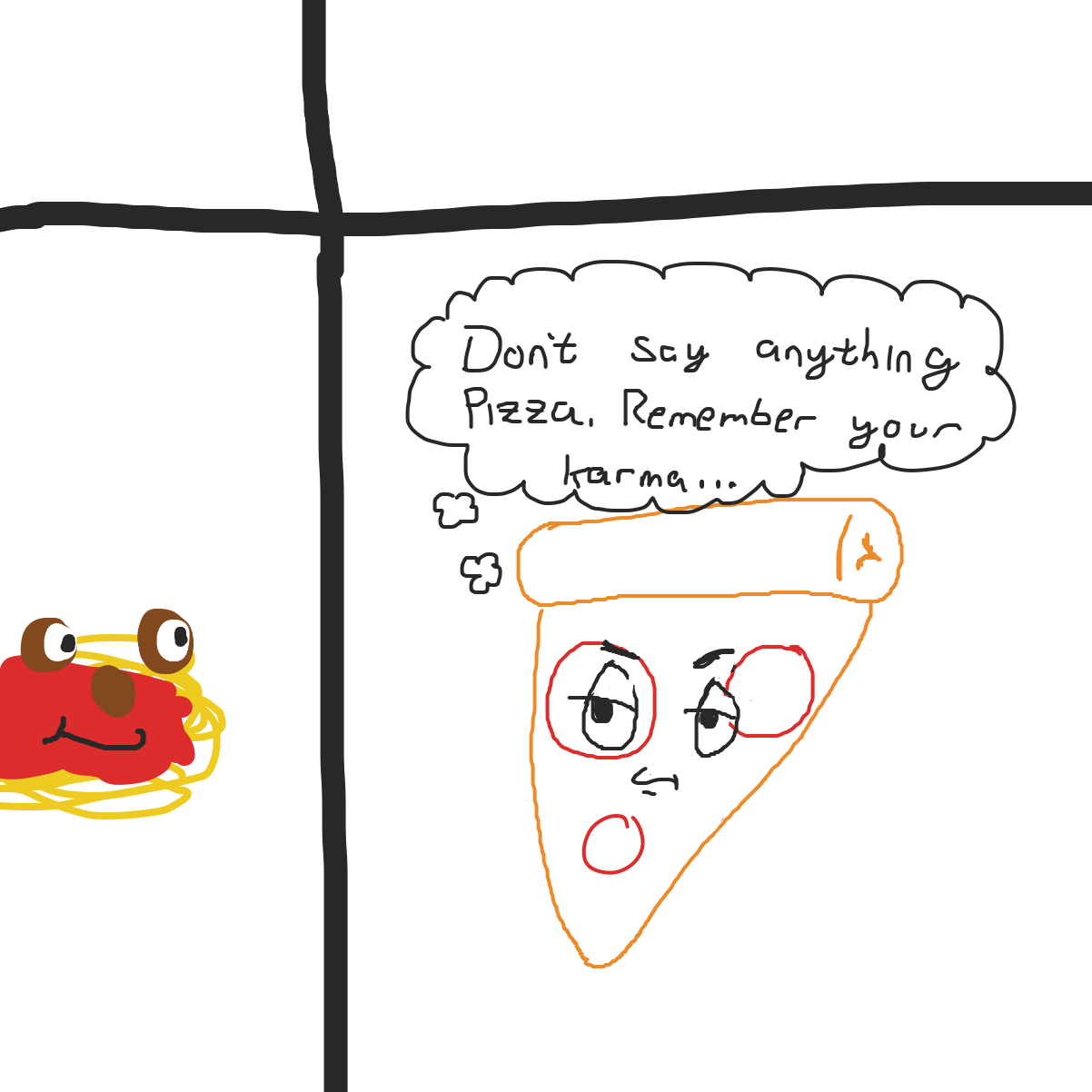  - Online Drawing Game Comic Strip Panel by CherryFlavored