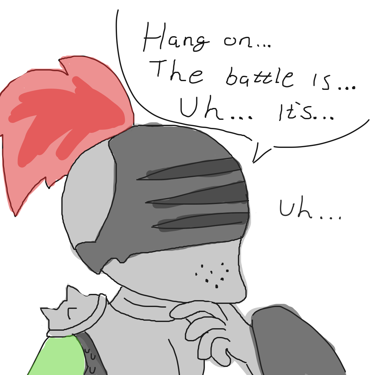  - Online Drawing Game Comic Strip Panel by CherryFlavored