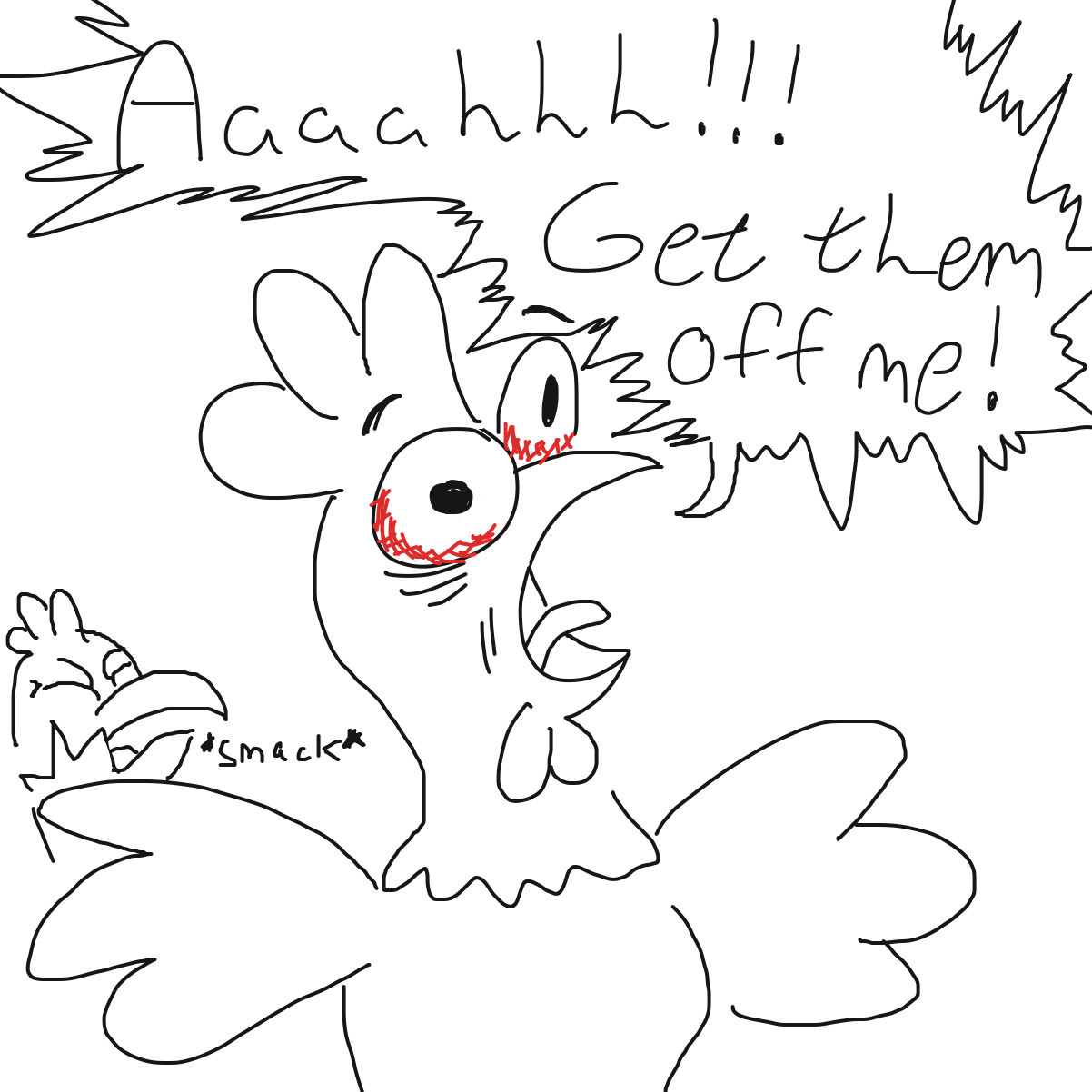  - Online Drawing Game Comic Strip Panel by CherryFlavored