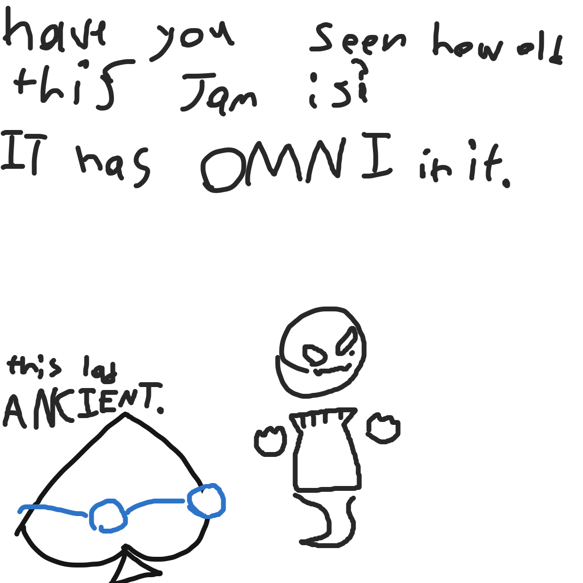 Drawing in Random doodle by KingOfSpades2