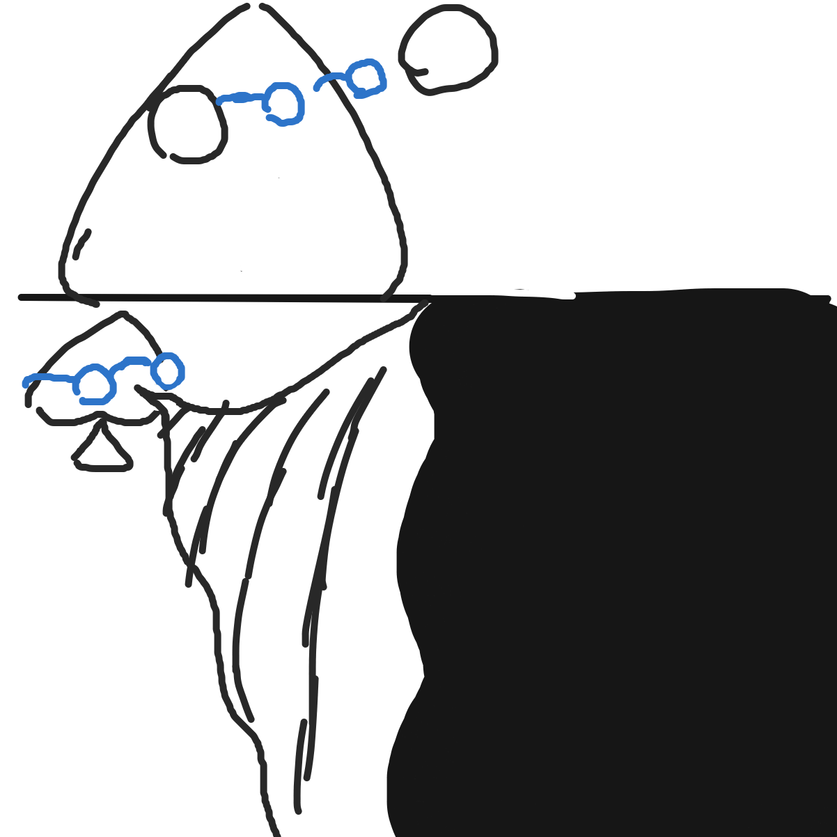 Spade appar - Online Drawing Game Comic Strip Panel by KingOfSpades2