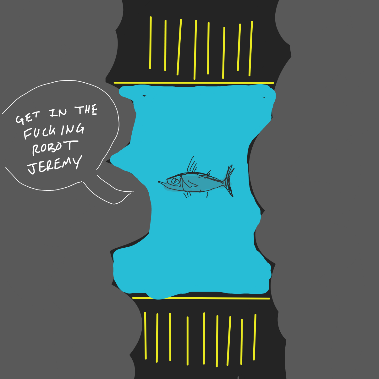  - Online Drawing Game Comic Strip Panel by Potato Man