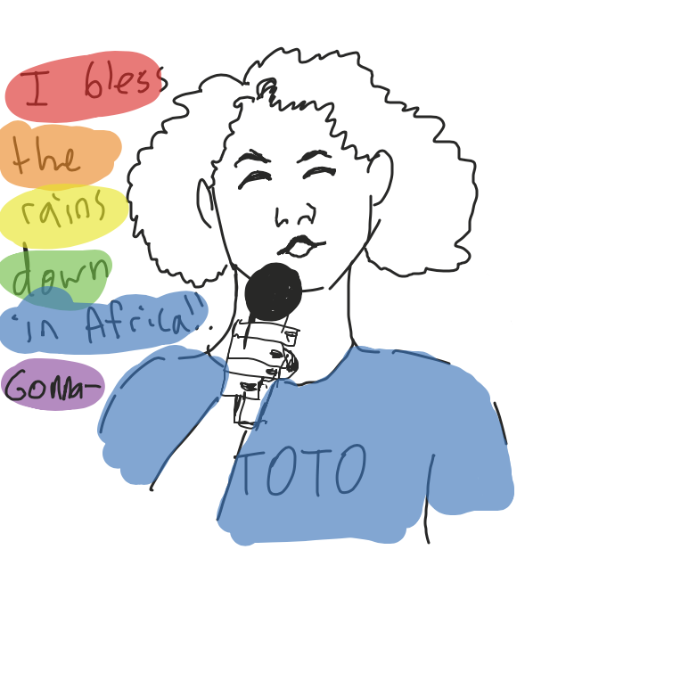 Africa- Toto - Online Drawing Game Comic Strip Panel by wolversheens