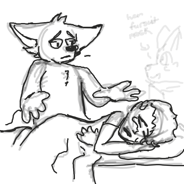 Loss - Online Drawing Game Comic Strip Panel by Saltedice