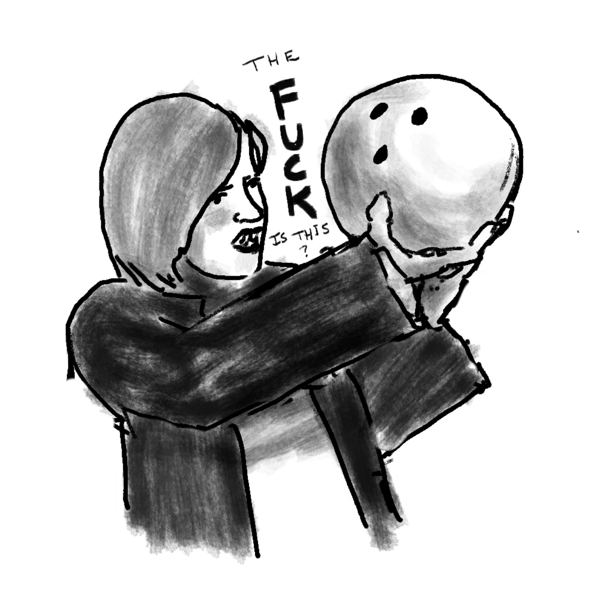  - Online Drawing Game Comic Strip Panel by Potato Man