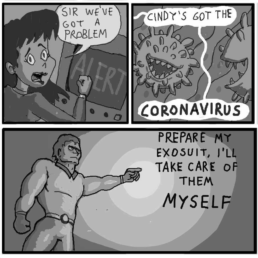  - Online Drawing Game Comic Strip Panel by chin