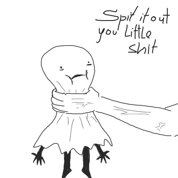 some random character i drew as im procrastinating on my school work. - Online Drawing Game Comic Strip Panel by Robro