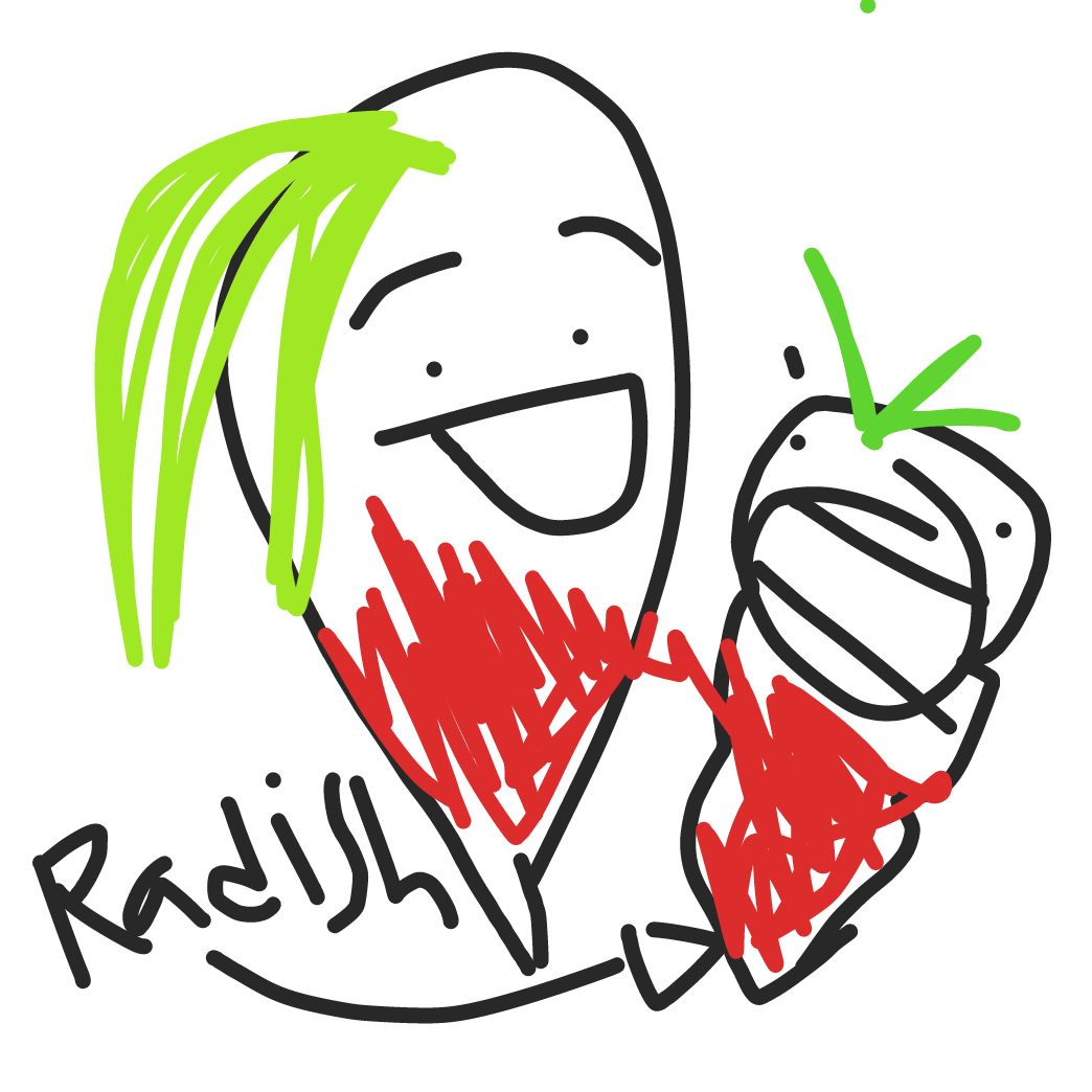 Drawing in How carrots are orange by Iamanidiot