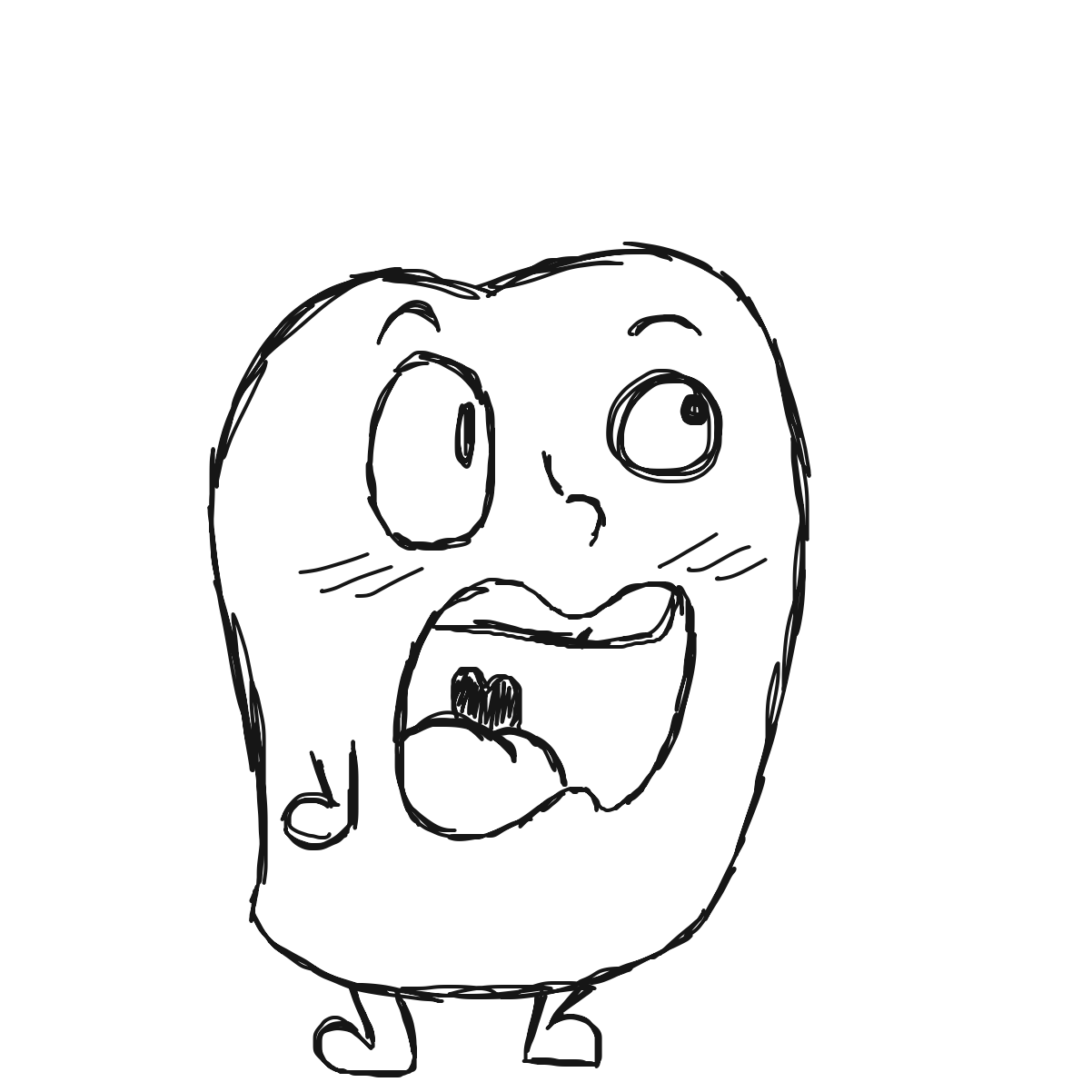  - Online Drawing Game Comic Strip Panel by CherryFlavored