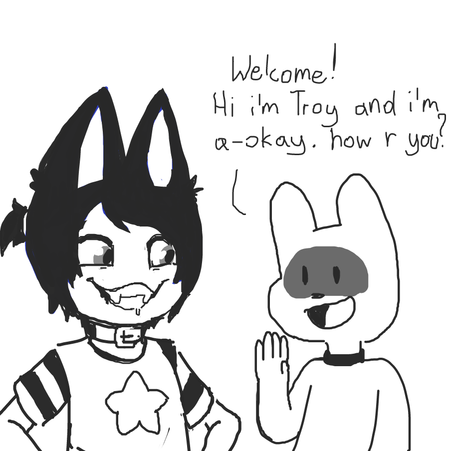 And i have to say, What an amazing character! and drawing ugh! i love your style already! - Online Drawing Game Comic Strip Panel by Sluggishfella