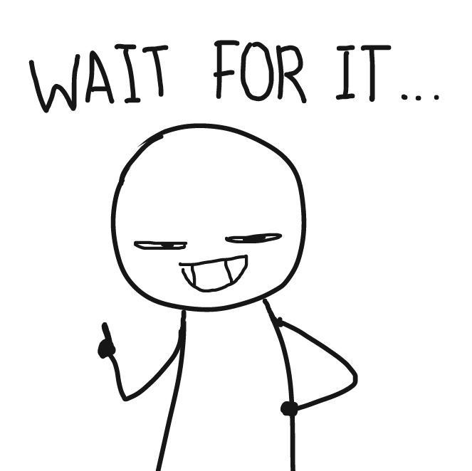 Time to strike with the punchline! - Online Drawing Game Comic Strip Panel by Sluggishfella