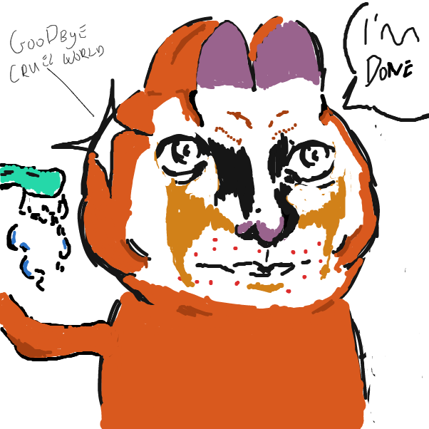 he's done - Online Drawing Game Comic Strip Panel by orylo