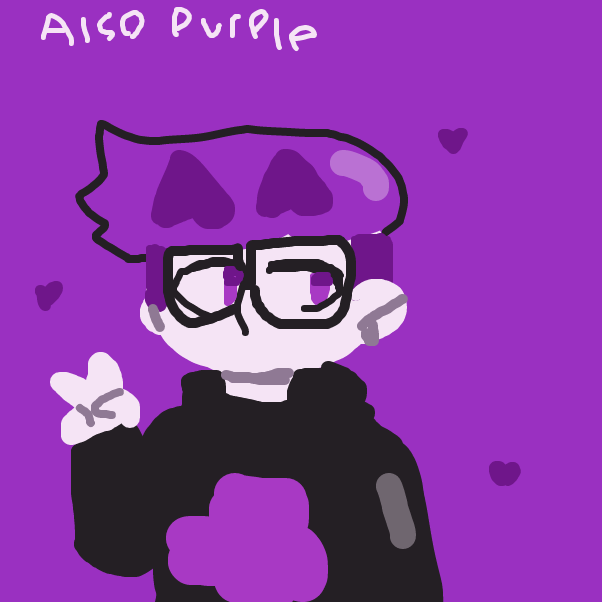 i just like purple tbh - Online Drawing Game Comic Strip Panel by Ender1872